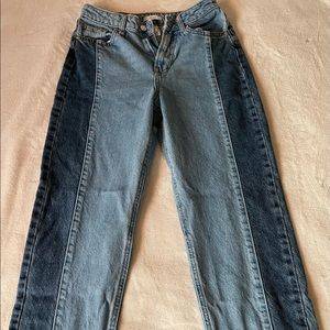 Women’s Eco Two-Tone 90’s Boyfriend Jeans